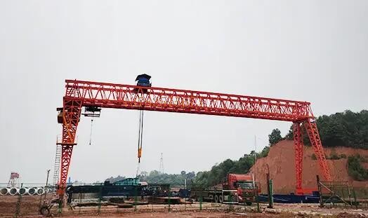 如何計算起重龍門吊到路面具體相對高度？